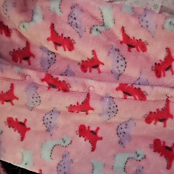 Bundle of 6 Carter's, 1 Monkey Bars. Carter's winter footie pajama bundle. - Picture 2 of 2